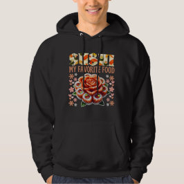 Sudadera sushi mi comida favorita cita para fans