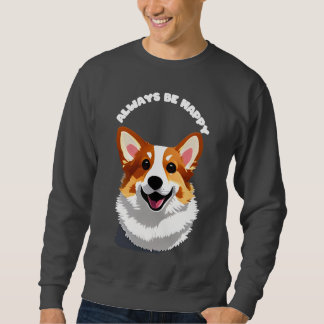 Sudadera Süßer Corgi zum glücklich sein