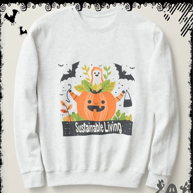 Sudadera SustainableLiving | ExDesigner | Halloween (Subido por el creador)