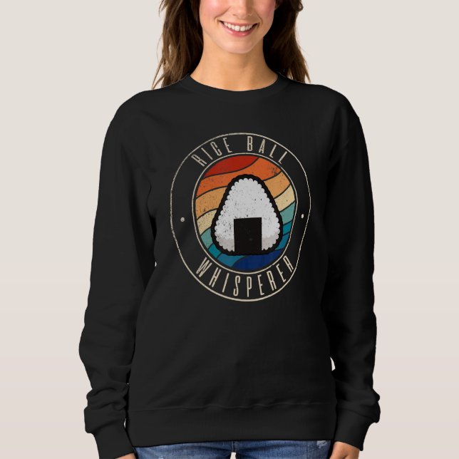 Sudadera Susurrador de Bolas de Arroz (Anverso)