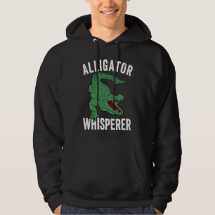Sudadera Susurrador de caimanes zoo de cocodrilos caimán an