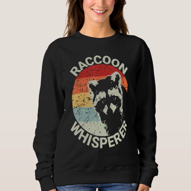 Sudadera Susurrador de Mapaches Alimentador de Mapaches Vin (Anverso)