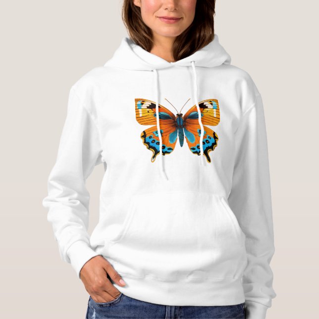 Sudadera Susurro de mariposas (Anverso)
