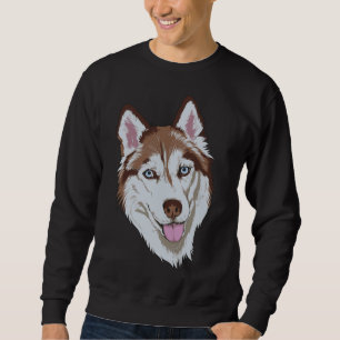 Sudadera Susurro del dueño del perro de nieve de cabeza ani