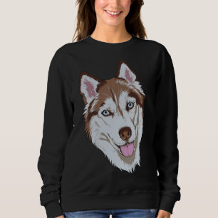 Sudadera Susurro del dueño del perro de nieve de cabeza ani