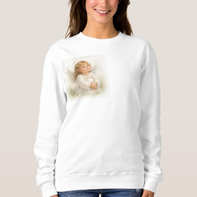 Sudadera Susurros de Ángeles -Angelina (Anverso)