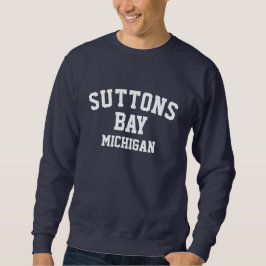 Sudadera Suttons Bay Michigan Printed Sweatshirt