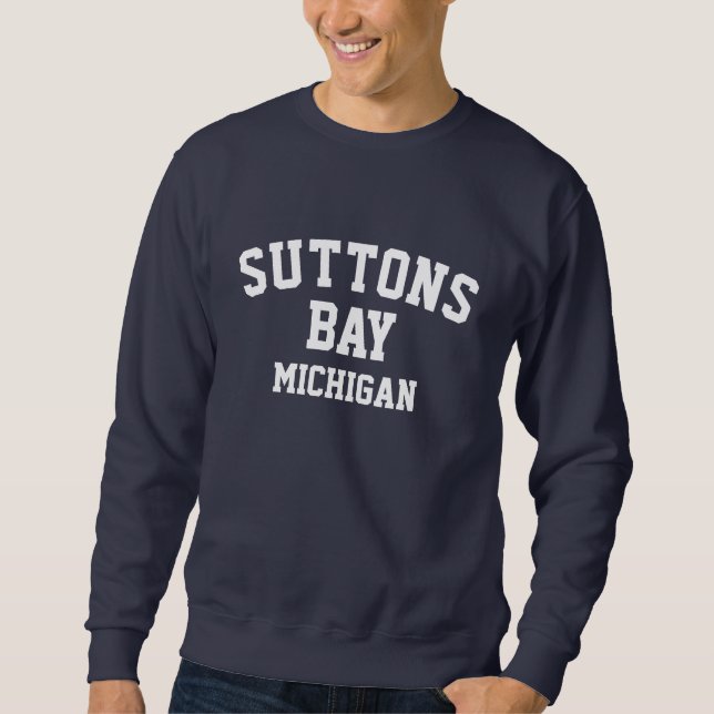 Sudadera Suttons Bay Michigan Printed Sweatshirt (Anverso)