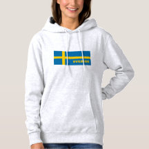 Sverige en la bandera sueca