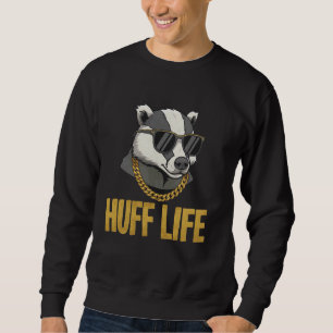 Sudadera Swagger Huff Life Cup Hip Hop Honey Badger Huffle