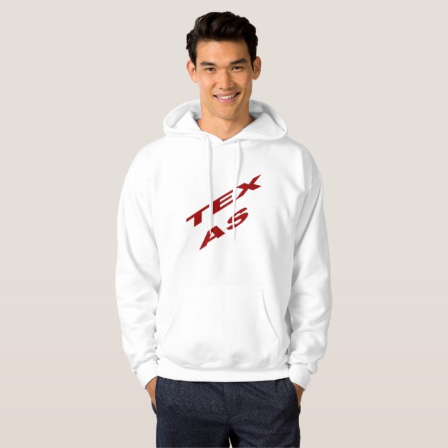 SUDADERA SWEAT A CAPUCHA BÁSICA TEXAS (Anverso completo)