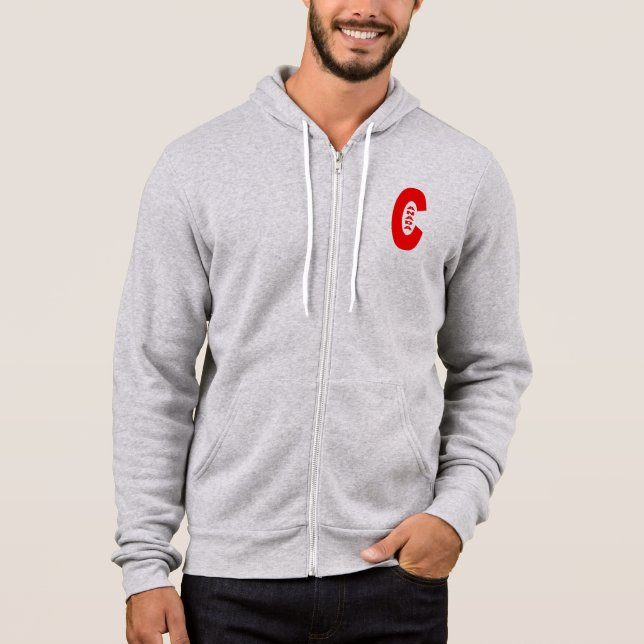 Sudadera Sweat à capuche bruyère homme DESIGN  CANADA  (Anverso)