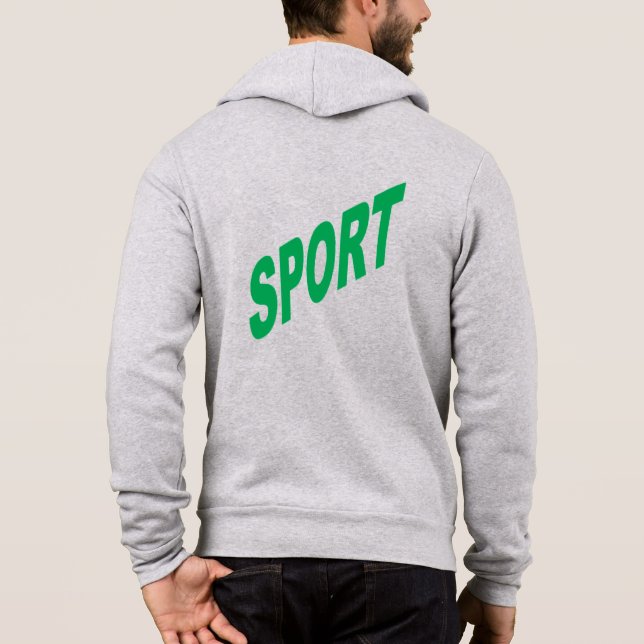 Sudadera Sweat à capuche Canvas bruyère homme SPORT (Reverso)