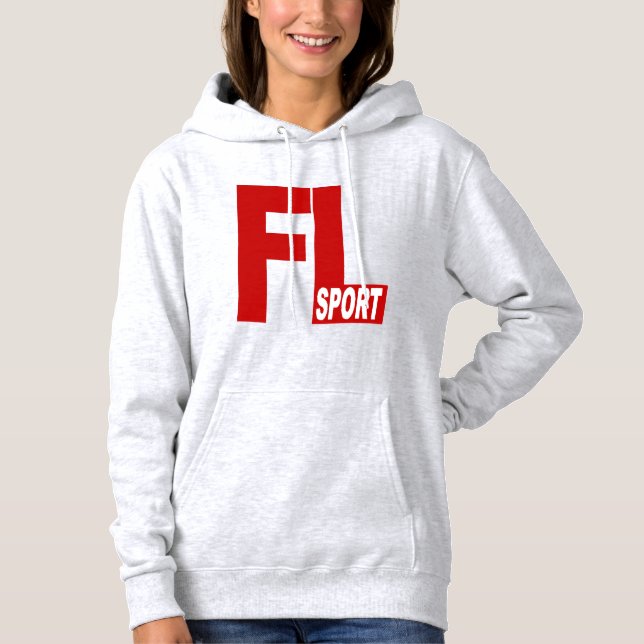 Sudadera Sweat à capuche cendre  DESIGN  FLORIDA  SPORT  (Anverso)