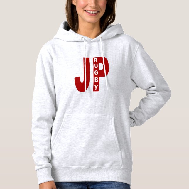 Sudadera Sweat à capuche cendre femme JAPAN  RUGBY (Anverso)