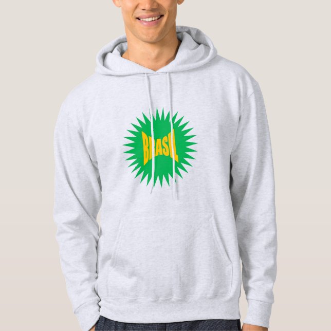 Sudadera Sweat à capuche cendre  SUN  BRASIL (Anverso)
