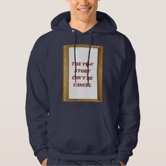 Sudadera Sweat à capuche navy The Tru story can't be cancel