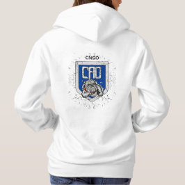 SUDADERA SWEAT CAPUCHE BLANC CAO