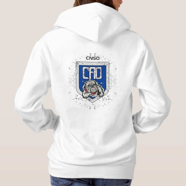 SUDADERA SWEAT CAPUCHE BLANC CAO (Reverso)