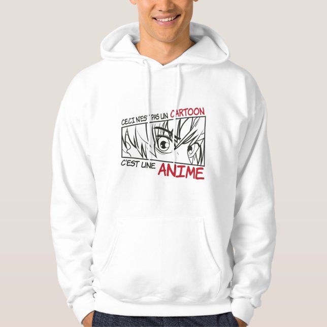 Sudadera sweat manga fun (Anverso)