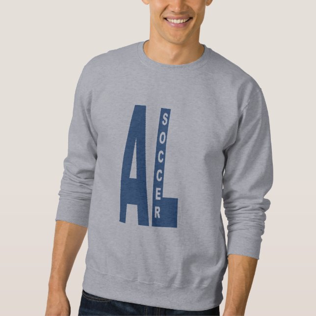 Sudadera Sweat  shirt  grise homme  ALABAMA  SOCCER  (Anverso)