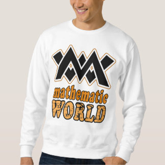 Sudadera sweat shirt mathematic world