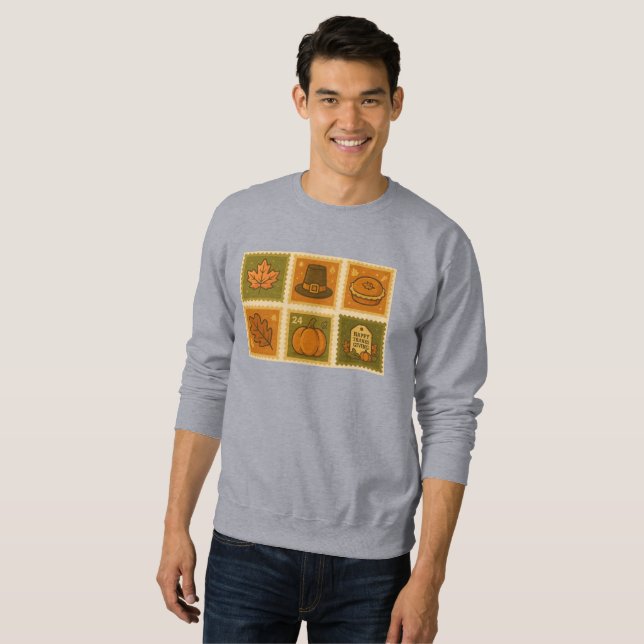 Sudadera Sweat-shirt Thanks giving  (Anverso completo)