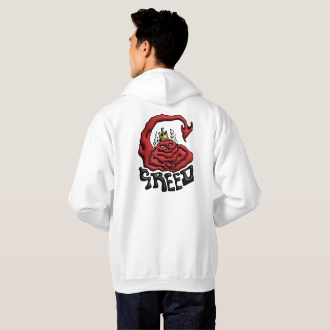 Sudadera Sweat Your Sin Devil Greed (Reverso completo)