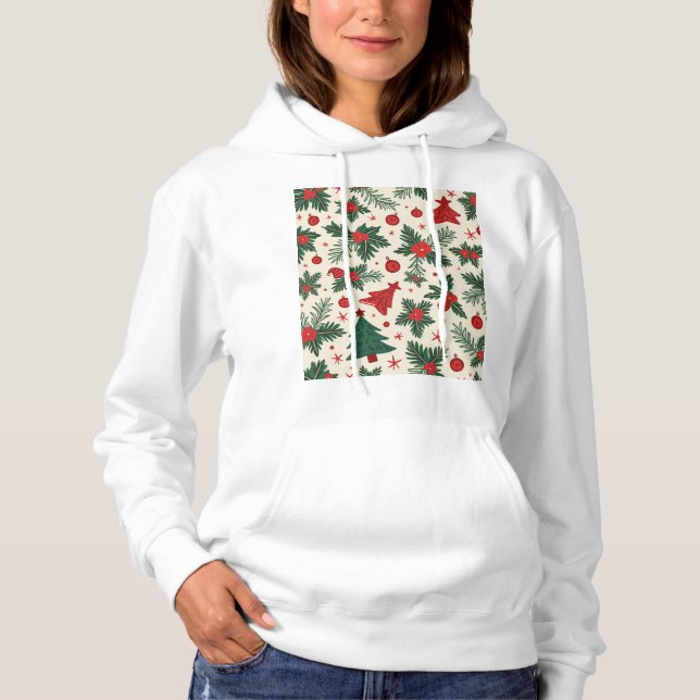 Sudadera Sweatshir Básico Hooded de las Mujeres (Anverso)