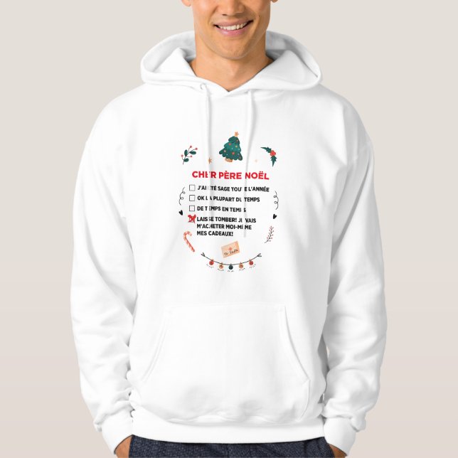 Sudadera Sweatshirt à capuche Noël (Anverso)