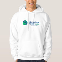 Sweatshirt básico encapuchado con logotipo IVH