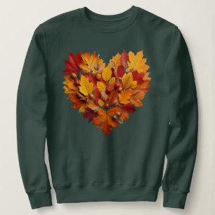 Sudadera Sweatshirt con tema otoñal