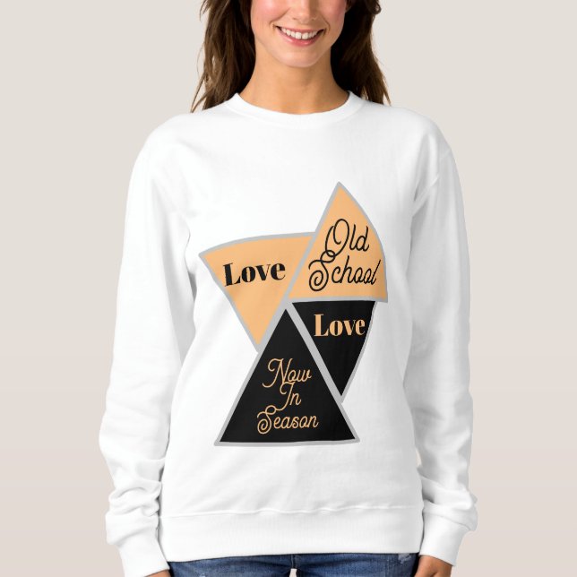 Sudadera Sweatshirt de amor y temporada (Anverso)