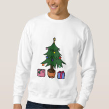 Sweatshirt de árbol de Navidad