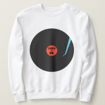 Sweatshirt de disco musical