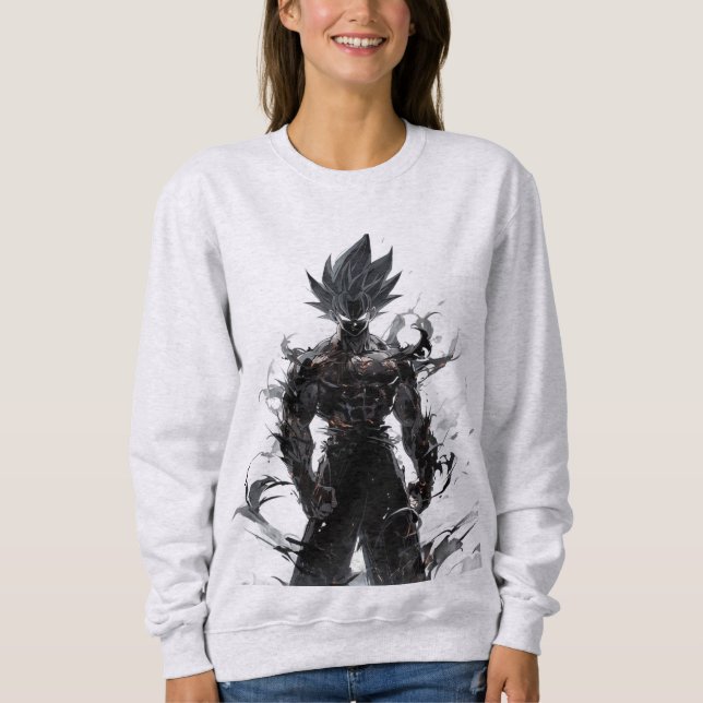Sudadera Sweatshirt de Guerrero de la Sombra - Poder monocr (Anverso)