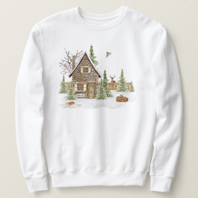 Sudadera Sweatshirt de invierno (Anverso del diseño)
