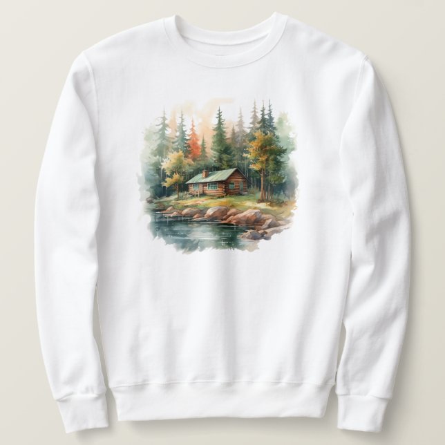 Sudadera Sweatshirt de la cabina de invierno (Anverso del diseño)