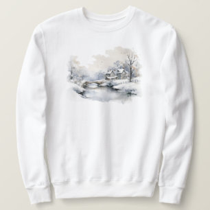 Sudadera Sweatshirt de la escena de invierno