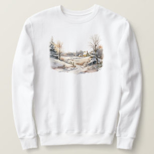 Sudadera Sweatshirt de la escena de invierno