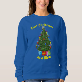 Sudadera Sweatshirt de mujeres de árbol de Navidad
