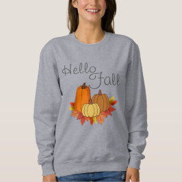 Sudadera Sweatshirt de otoño - Texto editable
