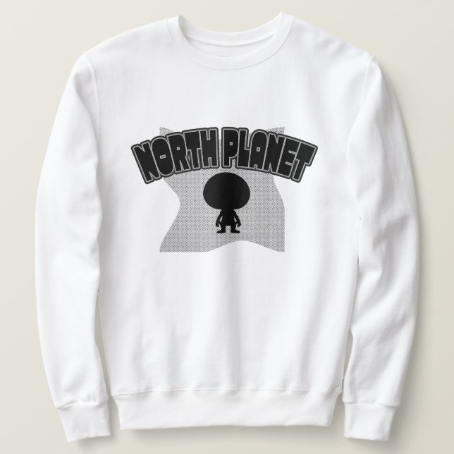 Sudadera Sweatshirt de Planeta Norte (Anverso del diseño)