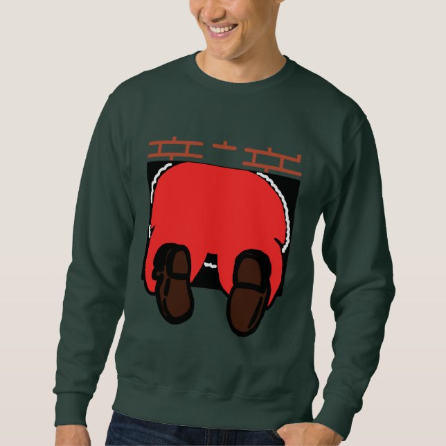Sudadera Sweatshirt de Santa Butt (Anverso)