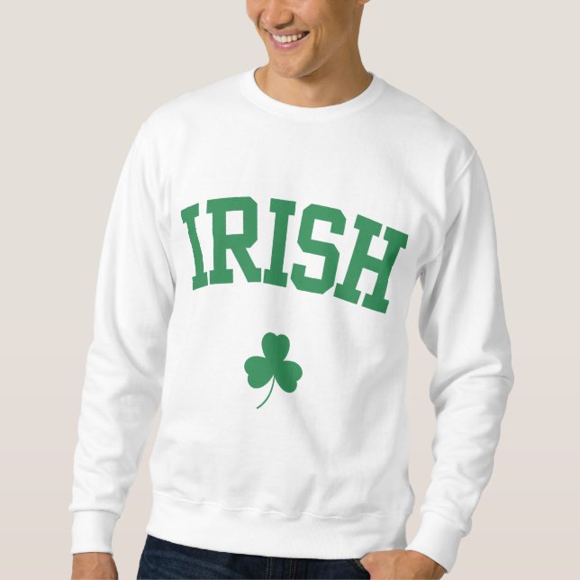 Sudadera Sweatshirt del Día de San Patricio de Irlanda (Anverso)