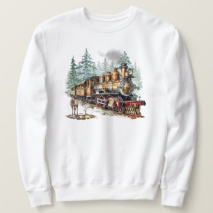 Sudadera Sweatshirt del tren de invierno