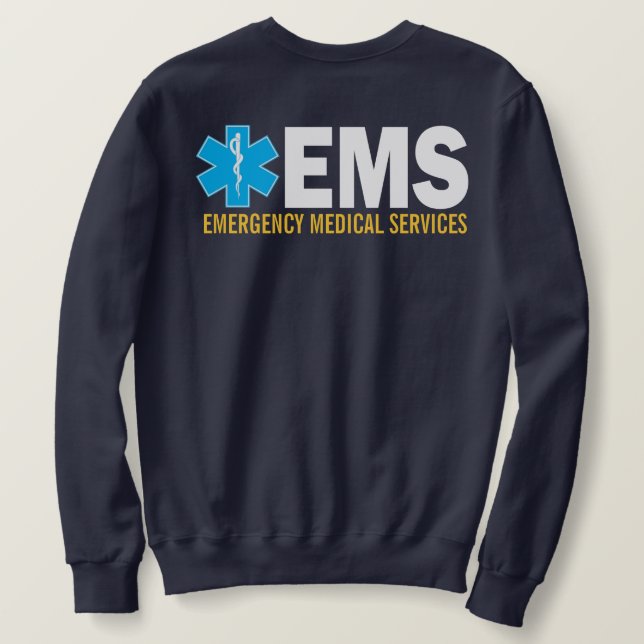 Sudadera Sweatshirt EMS (Reverso del diseño)