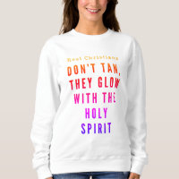 Sweatshirt femenino de espíritu sagrado - cristian