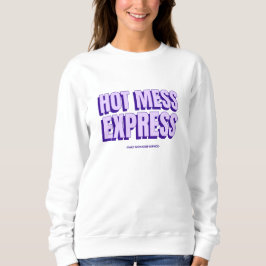 Sudadera Sweatshirt Hot Mess Express