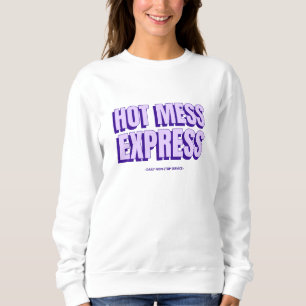 Sudadera Sweatshirt Hot Mess Express